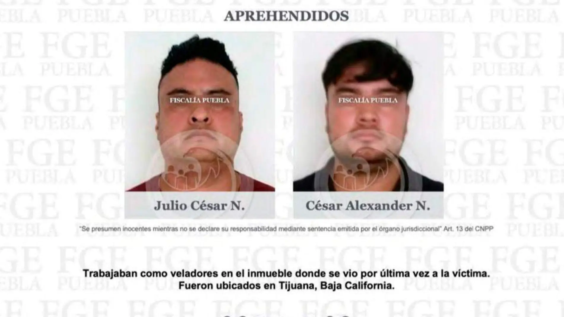 detenidos por secuestro en puebla